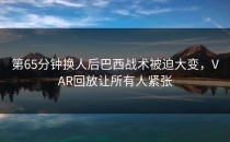 第65分钟换人后巴西战术被迫大变，VAR回放让所有人紧张